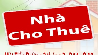 Cho Thuê Nhà Mặt Tiền Đường 3/2 P.14 Q.10 - dt:4,3x16m trệt 3 lầu