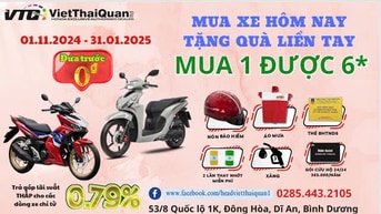 HEAD VIỆT THÁI QUÂN 1 MUA XE HÔM NAY TẶNG QUÀ LIỀN TAY-CÙNG PRO HONDA