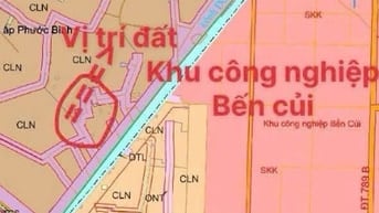 Đất đẹp liền kề khu công nghiệp becamex bến củi 120m2 full thổ cư