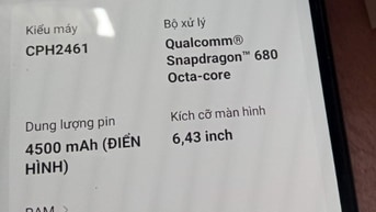 oppo reno 8 ram 12G mới đẹp, nhà xài kỹ