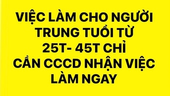 Tuyển Gấp:  Nam, Nữ Trên 18 Tuổi Đi Làm Ngay Ở Cửa Hàng Siêu Thị 