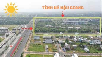 Nhà Phố đối diện tỉnh uỷ Hậu Giang (Giá siêu siêu tốt)