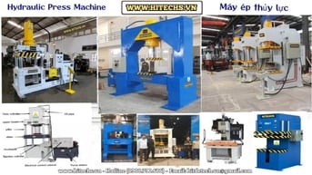 Máy Ép Thủy lực, Hydraulic Press Machine, made in Việt nam, Hitechvn