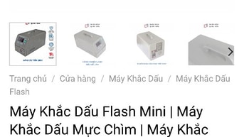 Bán lại máy khắc dấu flash mới mua 1tháng 2 triệu, máy nét chuẩn, nhẹ 