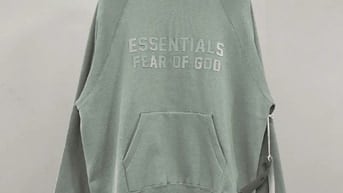 Áo hoodie FEAR OF GOD ESSENTIALS 23FW cao su cao cấp