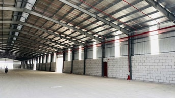 Cho thuê kho xưởng CCN Bến Lức , Long An, KV :10.000m2,xưởng : 5.300m2