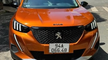 Peugeot 2008 Gtline Vin 2021 màu cam xe đi lướt 