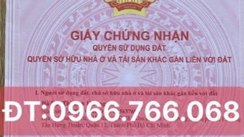 Bán căn nhà  đừong Nguyễn văn quá q 12 hcm 