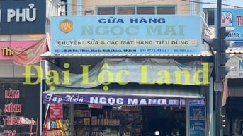 600tr ngay trung tâm chợ Bình Chánh Sổ Hồng Riêng , MT Đinh Đức Thiện