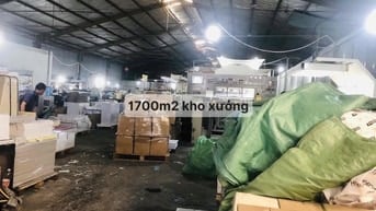 Kho Xưởng 1700m2 Quang Trung P8 Cho Thuê 155tr/th 