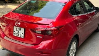 Mazda 3 1.5 sedan Vin 2019 màu đỏ pha lê xe cực mới 