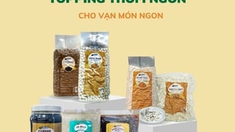 Tìm nhà phân phối nguyên liệu trà sữa và cafe, chính sách CK hấp dẫn