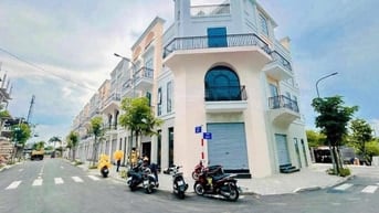 Nhà phố shophouse trung tâm Tân Trụ sở hữu lâu dài 1 trệt, 3 lầu