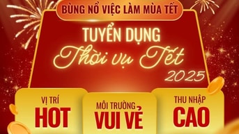 Bổ Sung NV Trung Tuổi/ Sinh Viên Làm Bán Hàng/Tạp Vụ/Giao Hàng/ Bảo Vệ