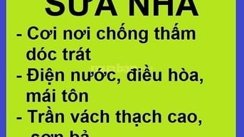 Dịch vụ sửa chữa nhà, tư vấn, thiết kế thi công, chọn gói từ A-Z