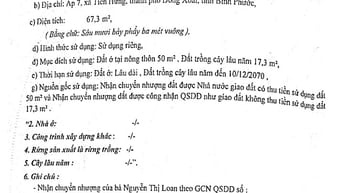 THÔNG BÁO BÁN ĐẤU GIÁ TÀI SẢN VIB_XÃ TIẾN HƯNG, BÌNH PHƯỚC_L2