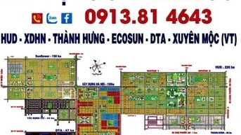 Giá ngộp cần bán nhanh vài lô dự án HUD - XDHN NẮM CHỦ 