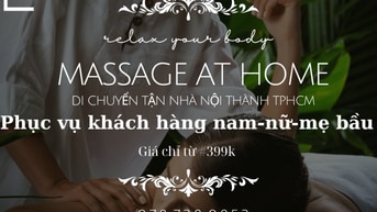 NHỨC MỎI BỦA VAY - ALO EM NGAY. MASSAGE TẬN NHÀ TP.HCM