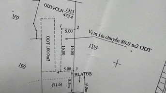 Cần bán gấp trong tháng diện tích 642 m2 giá 440tr