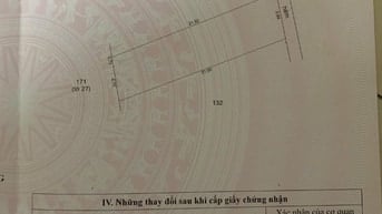 Gia đình kẹt tiền cần bán gấp 1 lô đất, đường gần Công ty Công Tiến