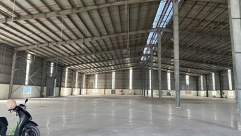 Cho thuê kho xưởng KCN Hải Sơn, Long An, KV: 10.000m2, xưởng : 7.100m2