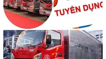Thái Nguyên - Tuyển Lái Xe Tải , Phụ Xe Giao Hàng Trong Tỉnh Lương Cao