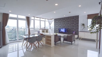 Cho thuê căn hộ chung cư Phúc Yên ,Tân Bình, 122m2, 3PN, 12tr/th