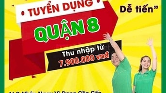 Em cần 2 Nam Nữ LĐPT. không cần bằng cấp .ưu tiên người lớn tuổi 