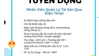 🌟 🌟 🌟 CƠ HỘI VIỆC LÀM HẤP DẪN TẠI DAKLAK!🌟 🌟 🌟