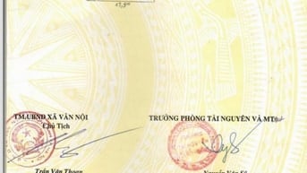 Chính chủ Bán 211 𝐦𝟐 đất tại Thôn Viên Nội xã Vân Nội Huyện Đông Anh