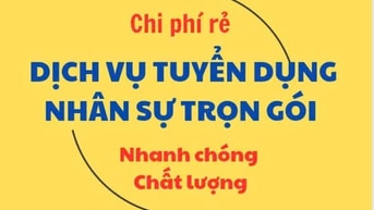 EM NHẬN TUYỂN DỤNG - CUNG ỨNG NHÂN SỰ.