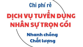 EM NHẬN TUYỂN DỤNG - CUNG ỨNG NHÂN SỰ.