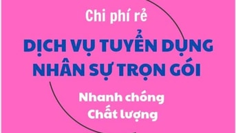 EM NHẬN TUYỂN DỤNG - CUNG ỨNG NHÂN SỰ .