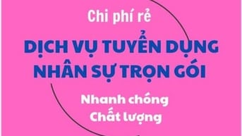 EM NHẬN TUYỂN DỤNG - CUNG ỨNG NHÂN SỰ 