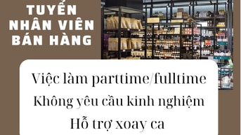 Việc làm thêm Bình Tân dịp cận Tết không yêu cầu kinh nghiệm