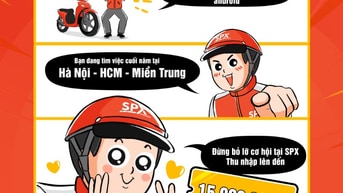 [Hà Nội] Tuyển 10 Nhân Viên Giao Hàng Thu Nhập Đảm Bảo Từ 12-20TR