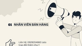 Tuyển nhân viên bán hàng Quận Tân bình 