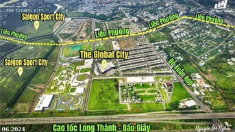 Bán gấp 2 nền KDC Nam Long cạnh Global City đường16m SHR giá tốt