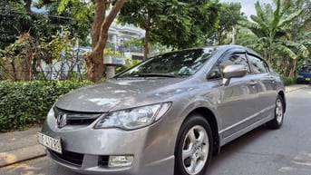 Honda Civic 1.8L đời 2007Auto,màu xám-bạc,gia đình sử dụng mới 95%.