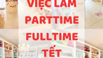 Tiệm Mỹ Phẩm cần tuyển dụng NHÂN VIÊN BÁN HÀNG Thời vụ/Parttime Tết