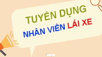 TUYỂN LÁI XE BẰNG D, E - LÀM VIỆC TẠI HÀ NỘI