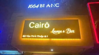 Cairo Best Lady Bar Q1 tuyển gấp BARTENDER đi làm ngay lương cao