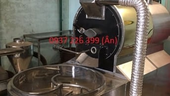 Máy rang cà phê 120kg chất lượng