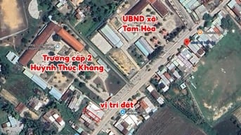 Chuyển nhà nên cần bán lô đất thôn 2 tam hòa, gần trường học, UBND...