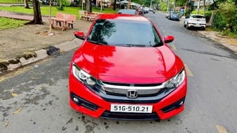 Bán xe Honda Civic 1.8AT Bản E. Sản Xuất 2018. Màu Đỏ