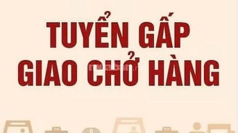  Tuyển 2 nam làm giao hàng và bán hàng, lương 12 triệu, làm Quận 9