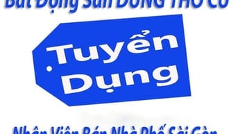 Tuyển Nhân Viên Bán Nhà Phố Sài Gòn.