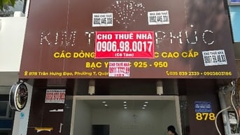 Nhà cho thuê 878 Trần Hưng Đạo, P.7 Q.5