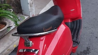 Bán Vespa LX 125ie đỏ zin biển số tp đẹp