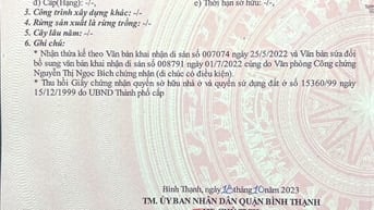 Cần bán GẤP nhà gần Trung tâm Q1 05phút - Hướng Chính Đông